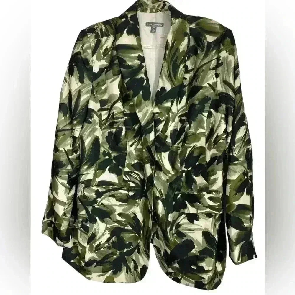 Jessica London Blazer/Jacket Size 20W Tall